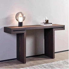 Rustic Country Console Table for Entryway Siauras sofos stalas gyvenamajame kambaryje Akcento stalas už sofos Stilingas prieškambario stalas (63
