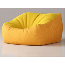 Laisvalaikio sofos kėdė Gyvenamasis kambarys Miegamasis Balkonas Odinė sofa Nap Lounge Chair Sofa Lazy Patogi sofa Lazy Sofa Kėdės 65 x 65 cm Geltonos spalvos