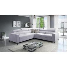 All4All Ecksofa Emre IV 275x275 cm - Schlaffunktion - Bettkasten - L-Form - Couch - Eckcouch - Schlafsofa - Wohnlandschaft - Sofa - Polstersofa - Wohnzimmermöbel - Sawana 84 Rechts - 26