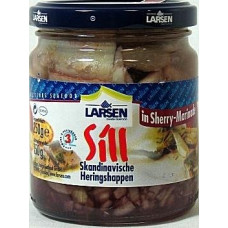 *Larsen Sill Pegs su šerio marinatu 250g