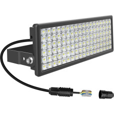 100 W LED lauko prožektorius 14000LM prožektorius Super ryškus prožektorius 6500K prožektorius IP67 atsparus vandeniui Reguliuojamas 180° laikiklis kiemui (su kabelio jungtimi)