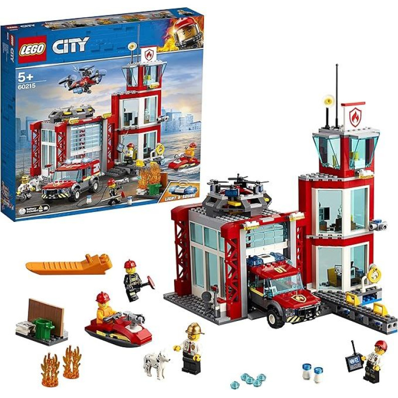 Lego City 60215 Gaisrinė stotis