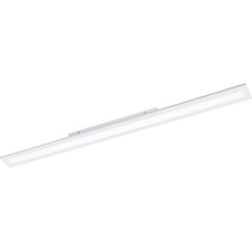 EGLO Salobrena 1 lubinis šviestuvas, LED skydelis iš aliuminio ir plastiko, baltos spalvos lubinis šviestuvas, neutralios baltos spalvos lubinis apšvietimas, 120 x 10 cm virtuvės šviestuvas