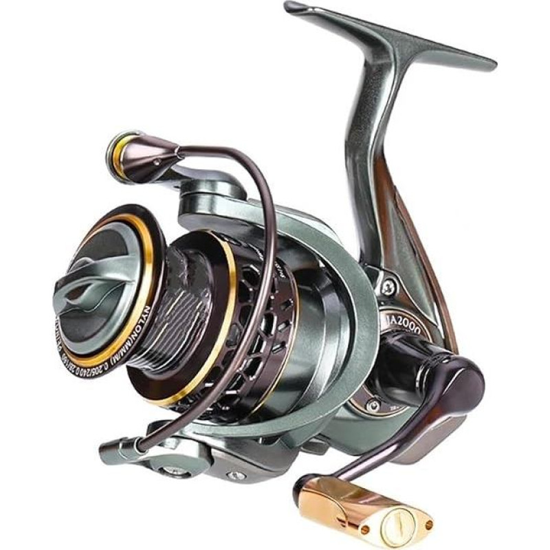 Spiningo ritė Žvejybos ritė 6 kg Maksimalus anglies vilkimo karpių druskos vandens ritė Bass Pike Wheel karpių ritė Roller