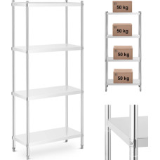 Royal Catering Metalinis stelažas maitinimo įstaigoms iki 200 kg 80 x 40 x 180 cm