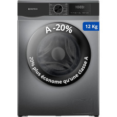 GEDTECH GLL121400DG Washchmaschine Frontlader, 12 kg, 1400 U/min, 16 programų, Eco, Intensiv, schnell, sehr geringer Verbrauch, Klasse A-20%
