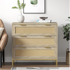 Komoda su 3 stalčiais Komoda miegamajam Komoda su stalčiais Malm komoda Daug vietos saugojimui Tinka gyvenamajam kambariui Miegamajam Biurui 80W x 40D x 75H cm