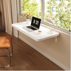 Klappbarer Küchentisch Wandmontage Schreibtisch platzsparend zusammenklappbar Wandtisch für Büro Schlafzimmer Küche Wohnzimmer.