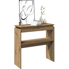 Konsolentisch Artisan-Eiche Holzwerkstoff 102x30x80 cm schmaler Flur Beistelltisch Wohnzimmermöbel mit Stauraum und Stabiler Oberfläche für Flurmöbel und Kommode