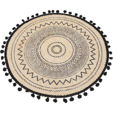 Dekoratives Tischset aus Jute 40cm Hitzebeständige Tassenunterlage mit Rutschfester Geschirrunterlage für Esstisch Schützendes Haushaltstischset für Küche und Esszimmer