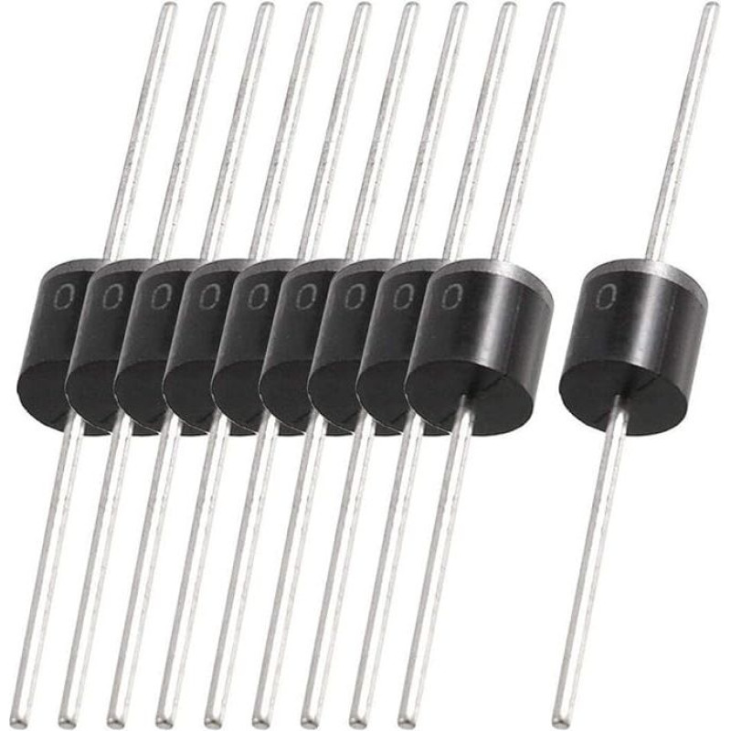 20 vnt. 10A10 10Amp 1000V 10A 1KV R-6 MIC bendrosios paskirties ašinis lygintuvas diodas
