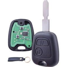 ID46 Programavimo elektroninis raktų blankas, suderinamas su Peugeot 406 406Break 406Coupe 607 806 + raktų blankas NE78 prisukamas nuotolinio valdymo pultas išbandytas