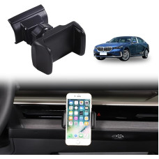 METYOUCAR Automobilinis mobiliojo telefono laikiklis, skirtas B@-@M-W 5 serijos G60 G61 i5 2024 2025 2026 530i 540i centrinei oro angai Pasukamas fiksuotas mobiliojo telefono laikiklis, skirtas 