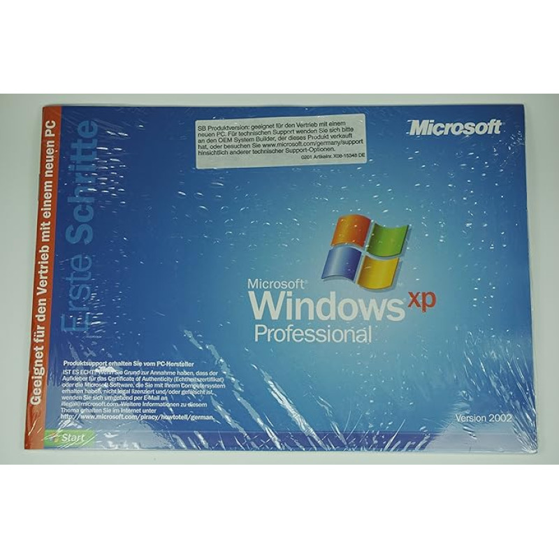 Windows XP Professional SP2 neu ungeöffnet, nicht registriert