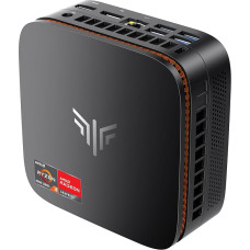 NiPoGi Mini PC 8GB DDR4 / 256GB SSD, Alder Lake N95 (3,4 GHz), stalinis kompiuteris, 2,5 colio SSD, 4K @60 Hz HD dvigubas ekranas, 
