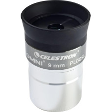 Celestron 9333318 1-1/4-9 mm Omni Serie Okular, Schwarz, Silber