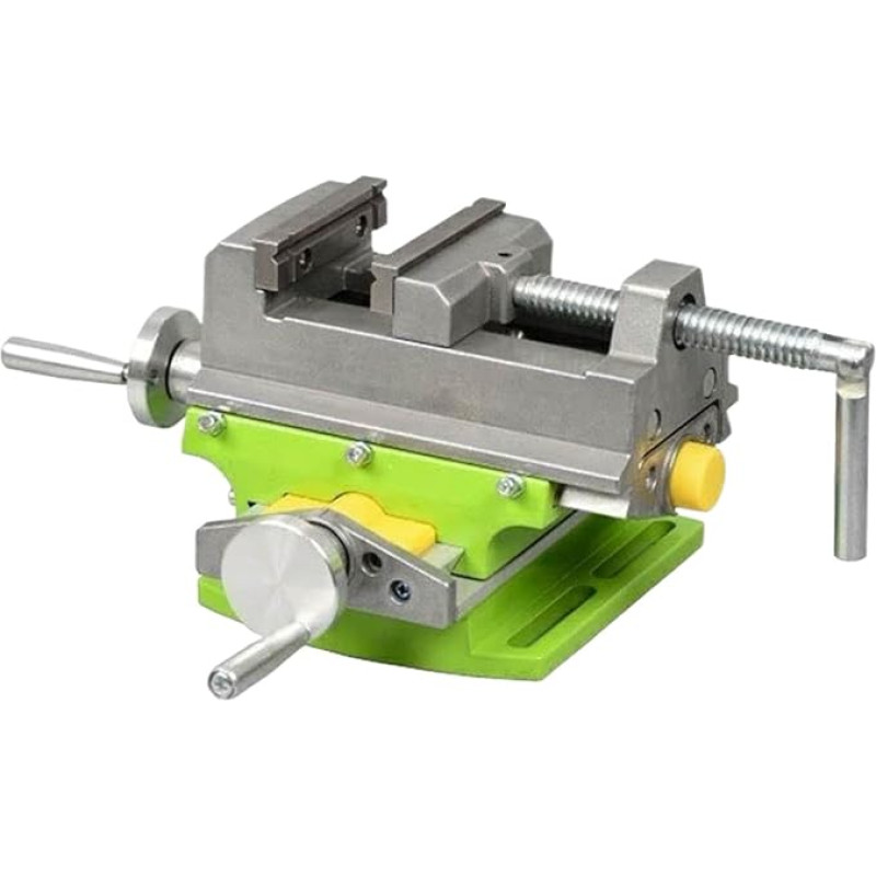 Bench Drill Press Drill, Drill Press Bench for Wood, Precise Vice Clamp, Cross Sliding Milling Drill, Heavy Bench Clamp for Woodworking
