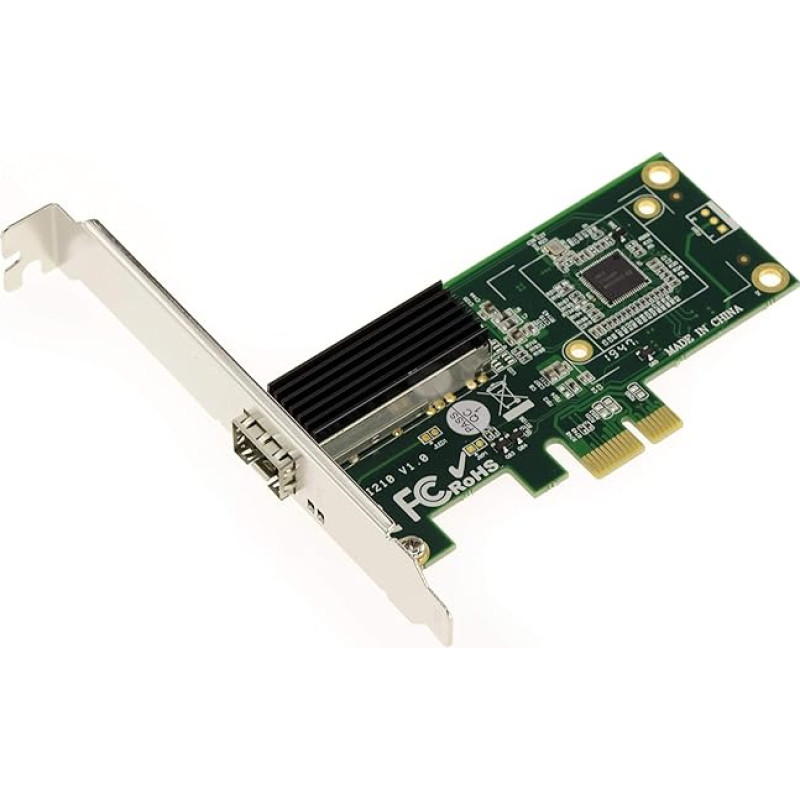 KALEA-INFORMATIQUE PCIe x1 valdiklio kortelė 1G Gigabit LAN Ethernet SFP tinklas su 