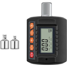 Digitales ABS Drehmomentmessgerät mit Hintergrundbeleleuchtung, Display, 1/2-Zoll Antrieb für Fahrräder, Motorräder, Autos, Wartung, digitaler Drehmomentschlüssel Adapter