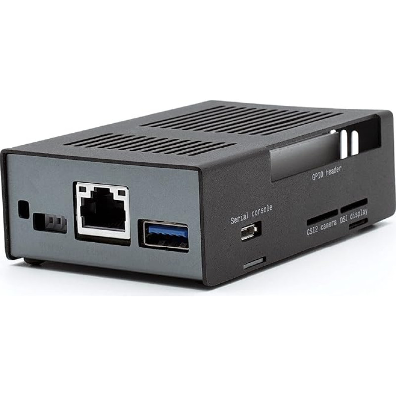 KKSB Google Coral Dev Board Case Aluminium SBC Black / White