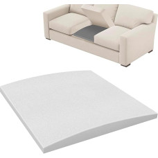 Sofa-Kissen-Stützbrett, Schaumstoffschoner für schlaffe Couch und Stuhl, 45D hochdichter Schaumstoff, langlebiger Ersatz für verbesserten Komfort, Weiß