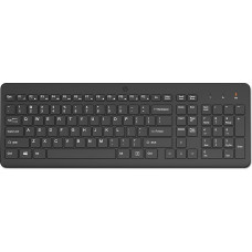 HP 220 belaidė klaviatūra, pilno dydžio QWERTZ vokiško išdėstymo, belaidė 2,4 GHz, 