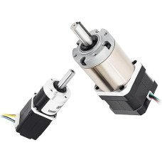 Drehzahlminderer Schrittmotor mit Nema8/11/14/17 Planetengetriebe, lange Lebensdauer (10000 h), Untersetzungsverhältnis 3,7:1 (Reduction Ratio 27, Nema8 20 x 30 mm)