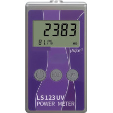 UV Meter, Portable UV Meter LS123 Measure the Power Intensity of Ultraviolet Radiation and Radiation Density as well as Rejection Rate