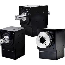 1 rechtwinkliger Lenkschalter 90 ° für Servomotor 80 Nema 86, Schrittmotor, Einzelachse oder Reduzierstück Ausgang Loch (90 Dual Axis 12,7 mm, Speed Ratio 2 to 1)
