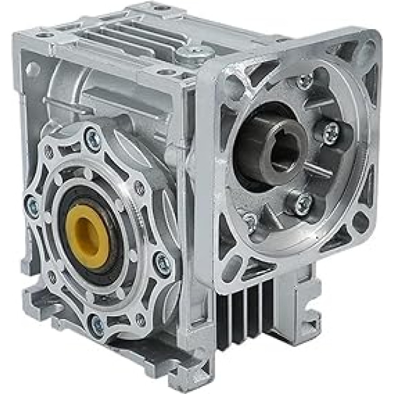 Servomotor NMRV050 Schneckengetriebe-Reduzierer, Verhältnis 5 zu 100: 1 Achseneingangsbohrungen, 19 mm, Schrittmotor 25 (Įėjimo velenas 19 mm, 7,5 to 1-NEMA42-110X110)