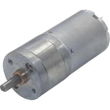 Nuolatinės srovės elektros variklis GA25-370, 6 V, 12 24 mm, didelis sūkių dažnis (27 U/min-12 V)