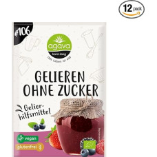 AGAVA želė be cukraus, ekologiška, 22 g (12 vnt.)