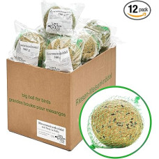 Paul´s Mühle Giant Fat Balls Premium papildas laukiniams paukščiams su tinkleliu dėžutėje 12 x 500g