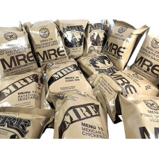 MRE US Meal Ready to Eat, Army Ration EPA, Various Menu (Chicken, Noodles and Vegetables, in Sauce)
