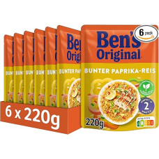 BEN'S ORIGINAL™ Express Rice, Mixed Pepper, 6 x 220 g