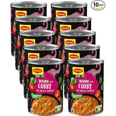 MAGGI Magic Asia Indian Style Curry, Delicious Vegan Ready Meal, Pack of 10 (10 x 400 g)