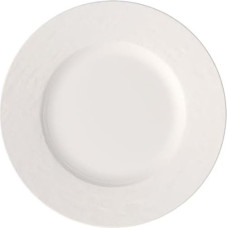 Villeroy & Boch - Manufacture Rock Blanc Breakfast Plate, 22 cm, White, Dishwasher Safe, Microwave Safe, Small Plate, Dessert Plate, Salad Plate, Cake Plate, Tableware, Premium Porcelain