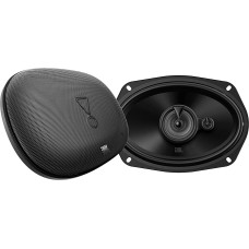 JBL Stage2 GEN2 965M 3-juostinis ovalus automobilinis garsiakalbis, 152 x 229 mm (6 x 9 coliai): „Harman Kardon“ automobilinė Hi-Fi sistema su 70 W RMS ir 560 W maksimaliąja galia, ovalūs automobiliniai garsiakalbių korpusai su grotelėmis – pora