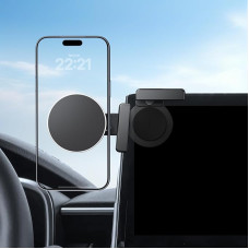 Mobiliojo telefono laikiklis, suderinamas su „Toyota Corolla“ / „Corolla Cross“ (2019–2025 m., 2026 m.) modeliais su 10,5 colių ekranu (magnetinis), pasukamas 360° | N52 magnetinis laikiklis