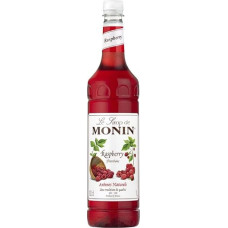 Monin Syrup Raspberry 1.0 L PET | Pack of 3 (3 x 1.0 L)