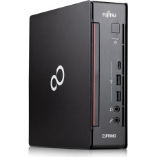 „Fujitsu“ mini stalinis kompiuteris „Esprimo Q957“, procesorius „Core i5-7400T“, 8 GB RAM, 256 GB SSD NVMe, „Windows 11 Pro“ (atnaujintas)