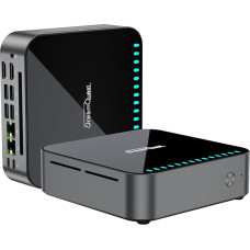 „DreamQuest“ mini kompiuteris su iš anksto įdiegta „Windows 11 Pro“ operacine sistema, „Intel“ 12-osios kartos „N95“ procesorius (iki 3,4 GHz) 16 GB DDR4 RAM, 512 GB M.2 SSD, mikro stalinis kompiuteris, 4K HDMI / USB 3.2 / Gigabit Ethernet / „Wi-Fi 5“, sk