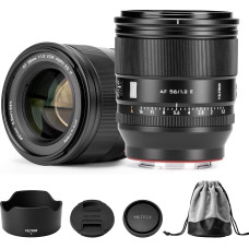 VILTROX 56 mm F1.2 Pro FE Mount Camera Lens Compatible with Sony E-Mount APS-C Camera Lenses with Large Aperture Auto Focus for Sony ZV-E10II A6700 FX30 A5100 A93 ZVE1 A7RV A7C A1II A9 FX2