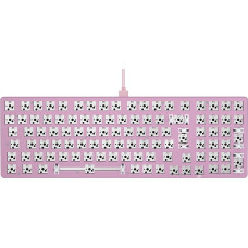Glorious Gaming GMMK 2 Full Size (96%) Barebones (Frame Only) – Mechanisches Gaming-Tastaturgrundgerüst, Fullsize (96%), Aluminium, individuell anpassbar, RGB, International / ISO Layout - Rosa