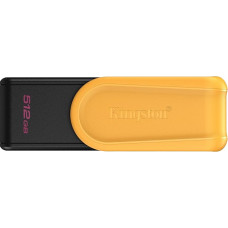 „Kingston DataTraveler Exodia S“ USB atmintinė – 512 GB – USB 3.2 Gen 1 – USB tipo A – juoda/geltona – DTXS/512GB