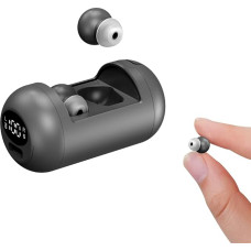 Mažos belaidės „Bluetooth“ ausinės, skirtos miegui, nematomos, į ausį įdedamos, „Bluetooth“, skirtos miegantiems ant šono, belaidės ausinės, skirtos mažoms ausims, belaidės ausinės miegui, į ausį įdedamos ausinės, ausinės, ausų įdėklai, ausinių komplektas
