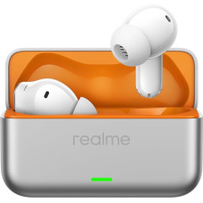 „realme Buds T500 Pro“ belaidės „Bluetooth“ ausinės, triukšmo slopinimas (ANC), AI vertimas, 56 val. ilgas baterijos veikimo laikas, valdymas lietimu, įkrovimas per „Type-C“ jungtį, IP55, „Candy Box“ dizainas, sidabrinės