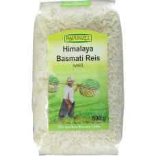 „Rapunzel“ ekologiški basmati ryžiai, balti, 500 g