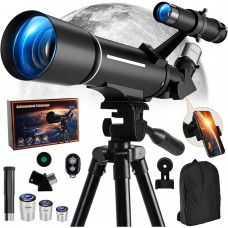 Astronomy Telescope for Adults, 70 mm Aperture 500 mm AZ, 200X Refractor
