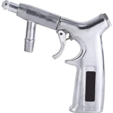 GOTOTOP Compressed Air Gun Air Blow Gun 60-120PSI Sandblasting Gun Sandblasting Device Tool with 4 Nozzles (5 mm & 6 mm) Device with Trigger, Default
